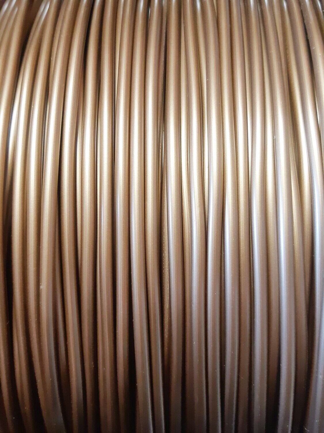 FIL DORE BRONZE PLEIN DE 4mm DE DIAMETRE (environ)