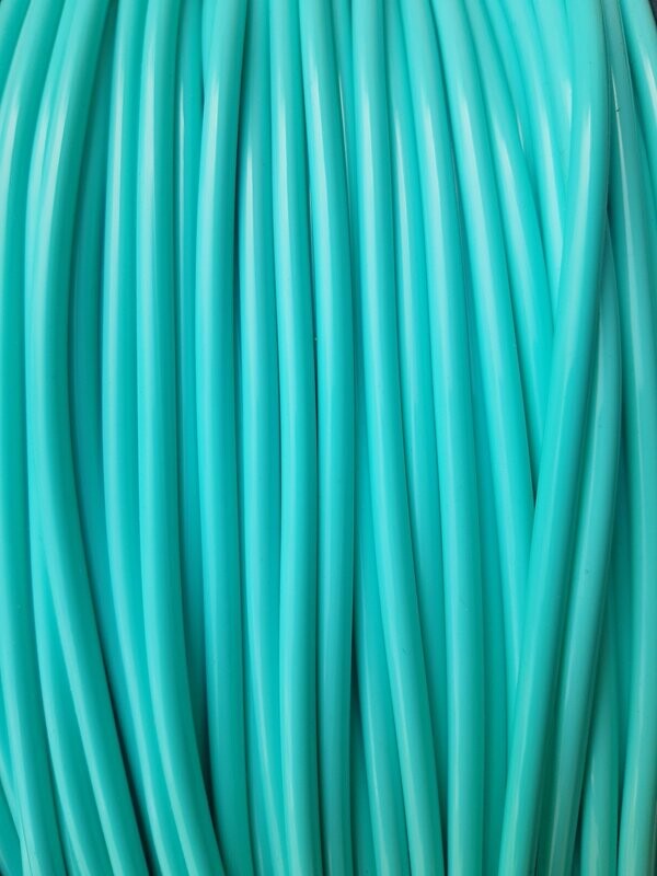 FIL VERT PASTEL PLEIN DE 4mm DE DIAMETRE (environ)