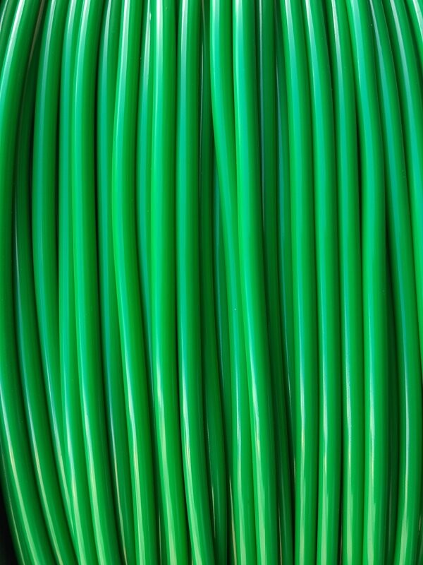 FIL VERT PLEIN DE 4mm DE DIAMETRE (environ)