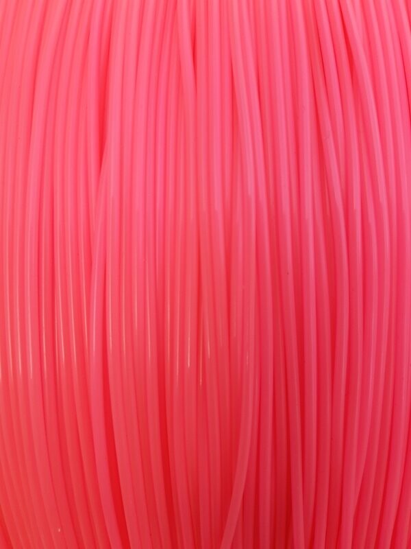FIL SCOUBIDOU ROSE FLUO DE 2mm DE DIAMETRE (environ)