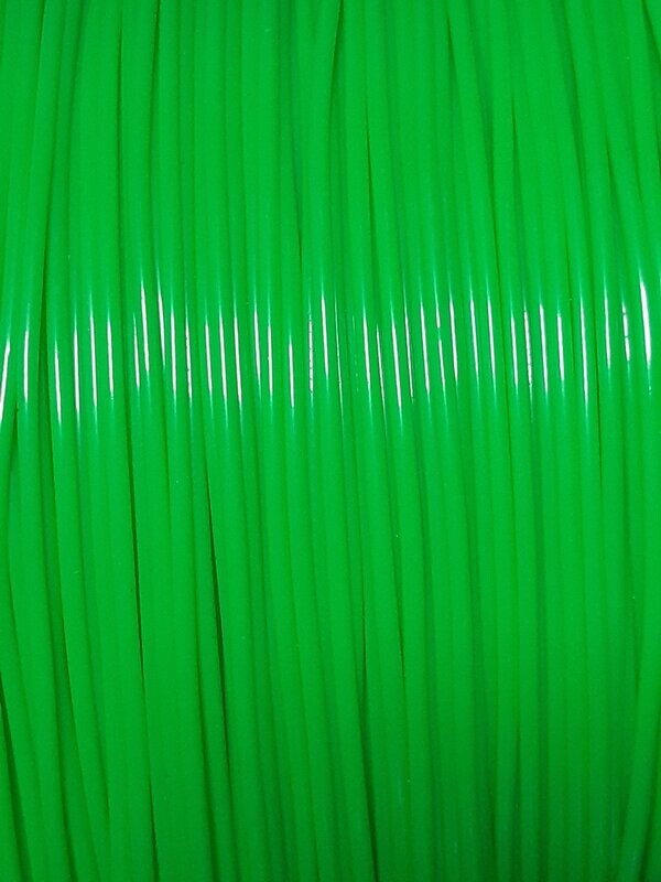 FIL SCOUBIDOU VERT FLUO DE 2mm DE DIAMETRE (environ)