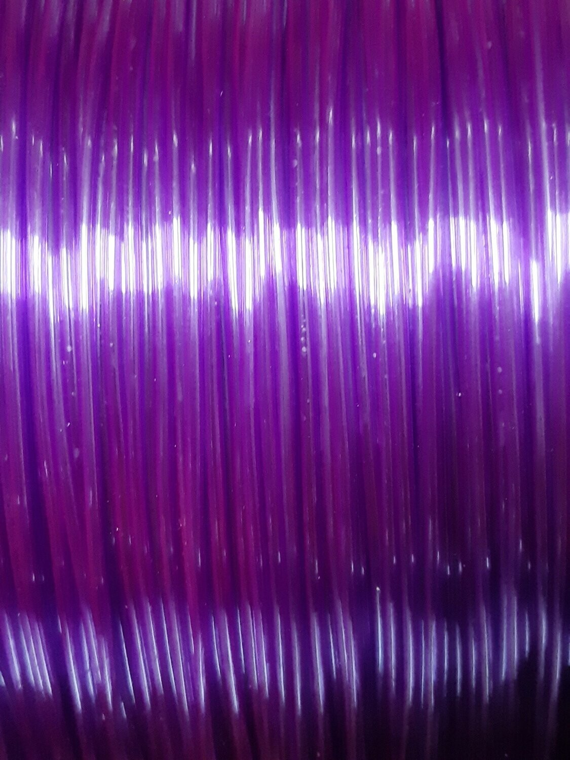 FIL SCOUBIDOU VIOLET CRISTAL DE 2mm DE DIAMETRE (environ)