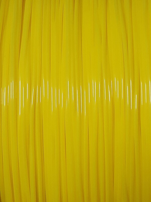 FIL SCOUBIDOU JAUNE FLUO DE 2mm DE DIAMETRE (environ)