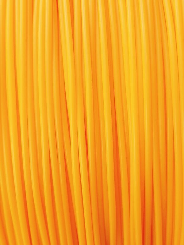 FIL SCOUBIDOU ORANGE FLUO DE 2mm DE DIAMETRE (environ)