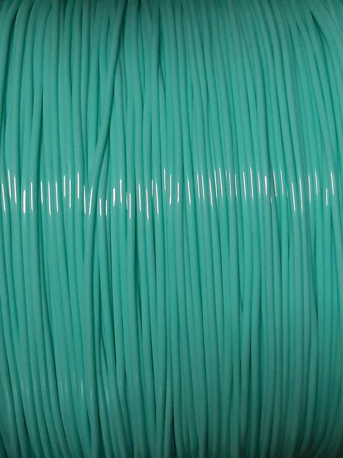 FIL SCOUBIDOU VERT PASTEL DE 2mm DE DIAMETRE (environ)