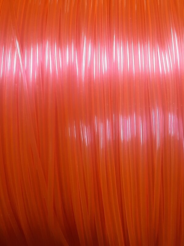 FIL SCOUBIDOU ROSE CRISTAL DE 2mm DE DIAMETRE (environ)