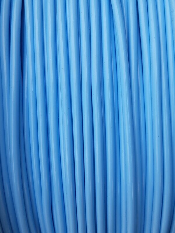 FILS CREUX 4MM BLEU CIEL - Le fil de 2m