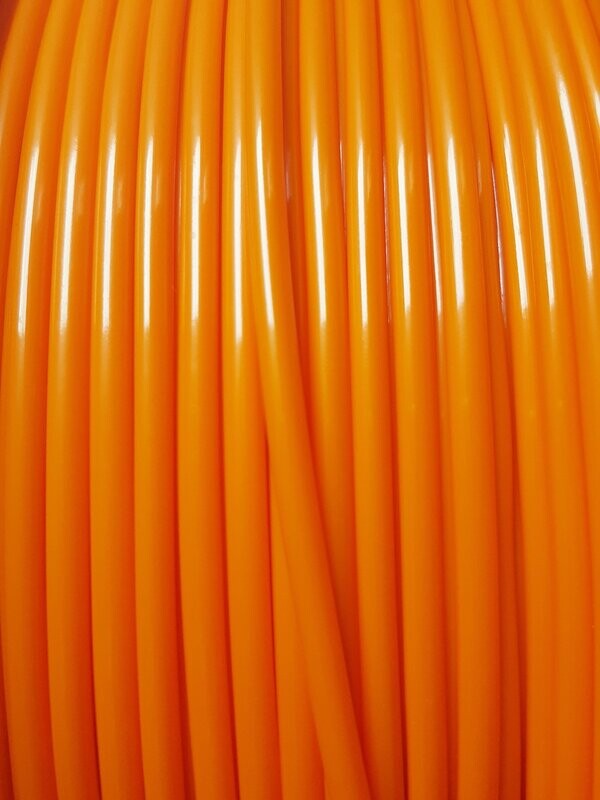 FILS CREUX 4MM ORANGE - Le fil de 2m