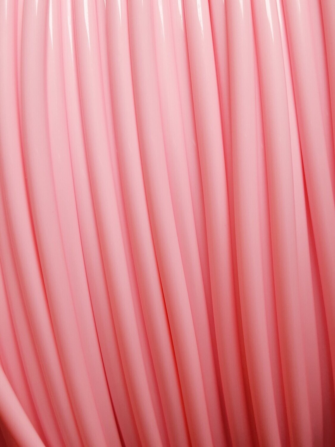 FILS CREUX 4MM ROSE PASTEL - Le fil de 2m