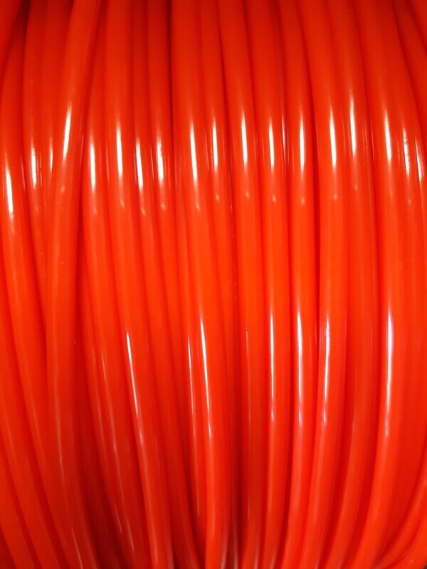 FILS CREUX 4MM ROUGE - Le fil de 2m