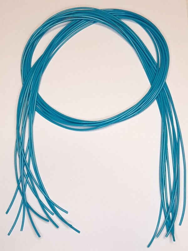 FIL SCOUBIDOU BLEU TURQUOISE - Les 10 fils