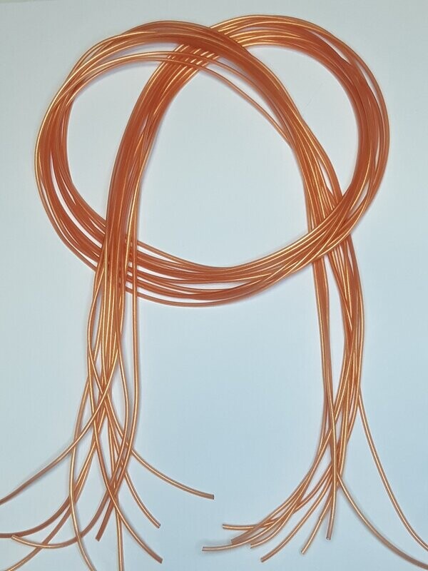 FIL SCOUBIDOU ORANGE METAL - Les 10 fils
