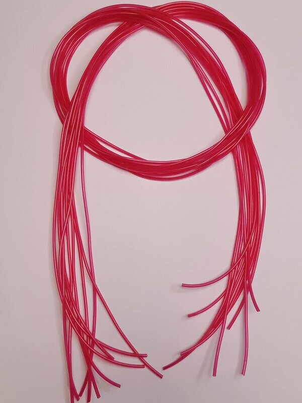 FIL SCOUBIDOU ROUGE/FUCHSIA CRISTAL - Les 10 fils