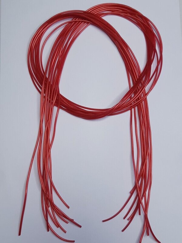 FIL SCOUBIDOU ROUGE METAL - Les 10 fils