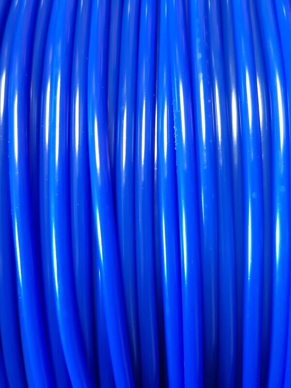 FIL BLEU PLEIN DE 4mm DE DIAMETRE (environ)