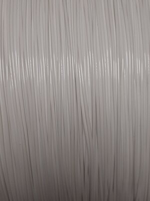 FIL SCOUBIDOU BLANC DE 2mm DE DIAMETRE (environ)