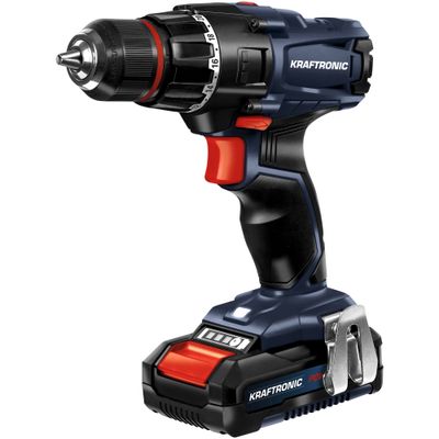 KRAFTRONIC AKKU-BOHRSCHRAUBER 18V mit 2Akkus