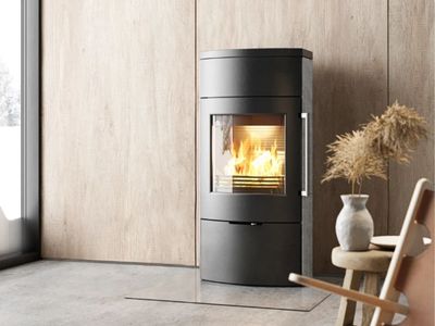 Kaminofen TT80S Speckstein Wärmespeicher innen
