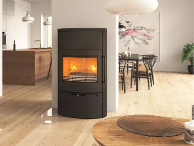 Kaminofen TT55RHT optional: 60 kg Wärmespeicherbloc