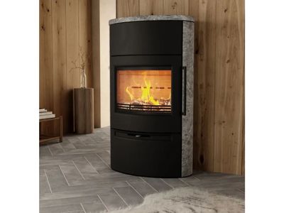 Kaminofen TT55HST Speckstein optional: 60 kg Powerstone