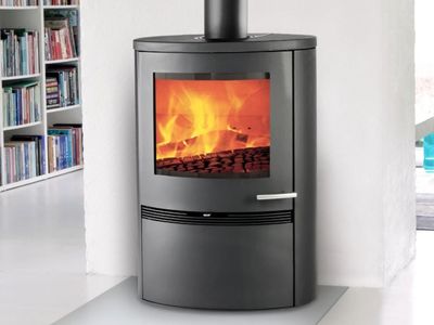 Kaminofen TT22H Stahl schwarz