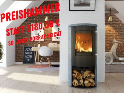 Kaminofen TT21RS Speckstein - Restmengen