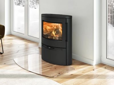 Kaminofen TT55R Stahl