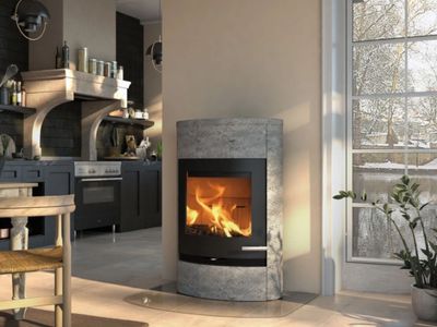 Kaminofen TT22HST Speckstein Viel Wärme, schön gespeichert