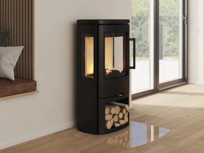 Kaminofen TT44G 3-Seiten Kaminofen m.Panoramablick