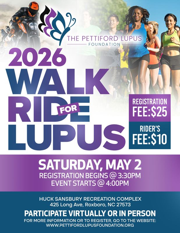 2026 Walk/Ride for Lupus Registration