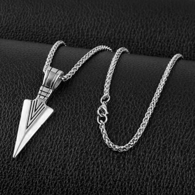 COLLAR FLECHA DE ACERO