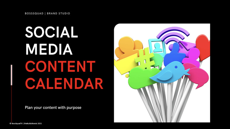 Social Media Calendar
