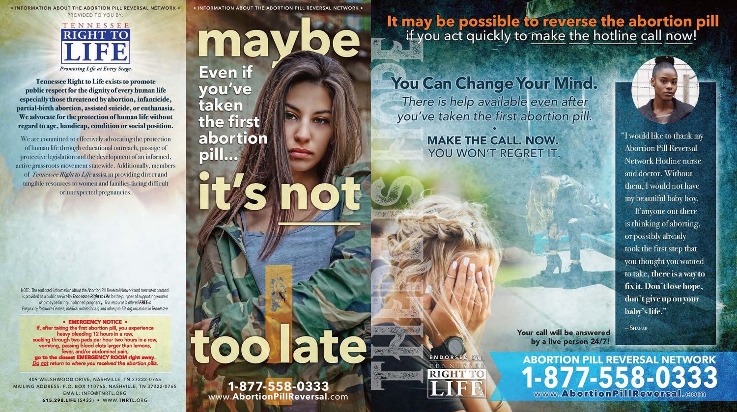 Abortion Pill Reversal (APR) Brochure