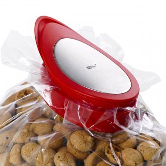 Tütenverschluss BAGSY rot AdHoc