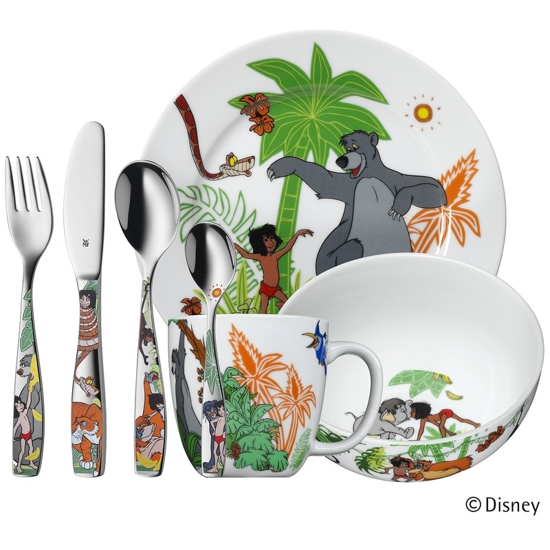Kinderbesteck Set 7-teilig DSCHUNGELBUCH