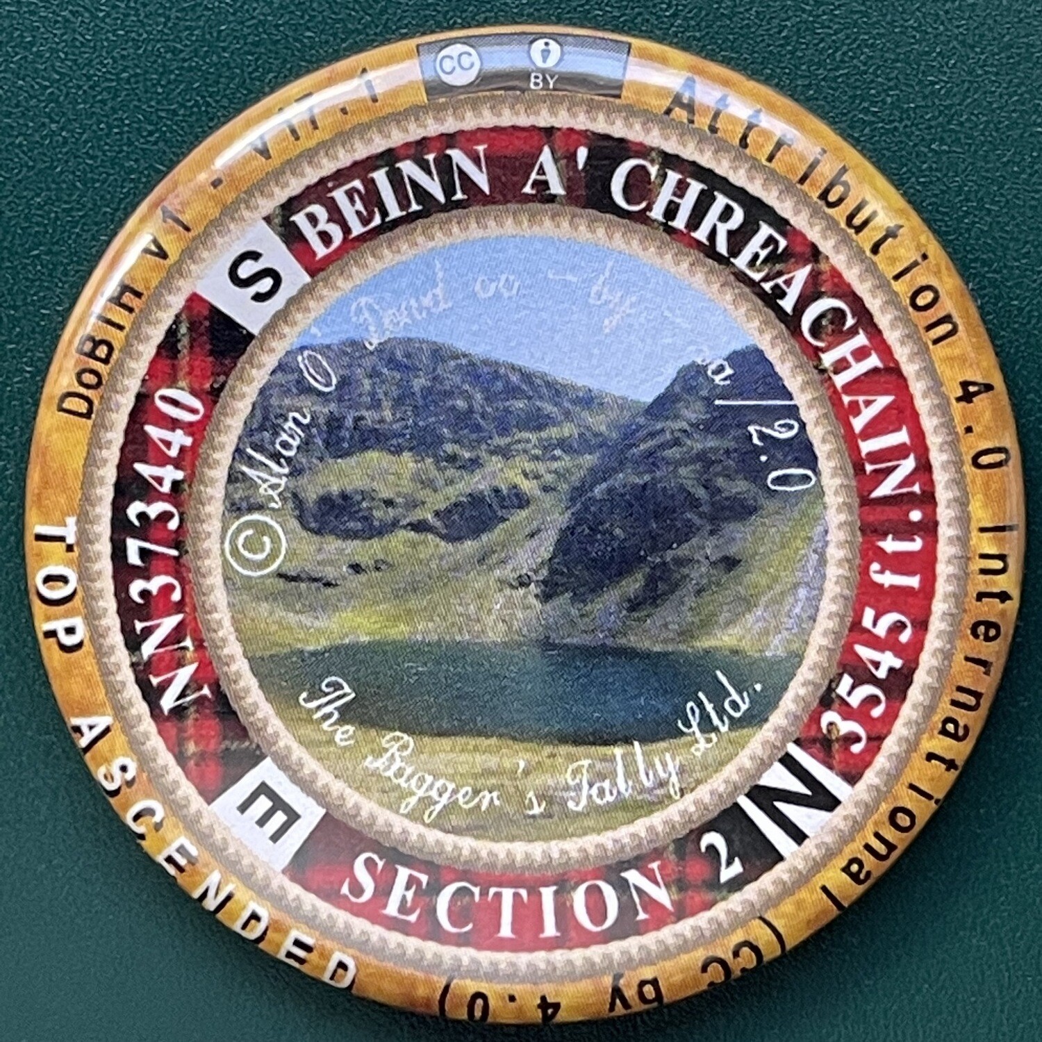 Beinn a' Chreachain Section 2 (with top)