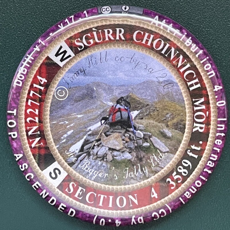 Sgurr Choinnich Mor Section 4 (with top)