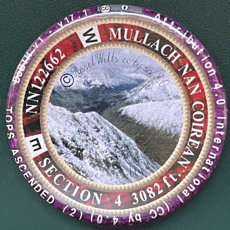 Mullach nan Coirean Section 4 (with tops)