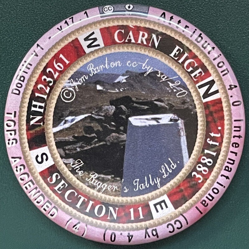 Carn Eige Section 11 (with tops)