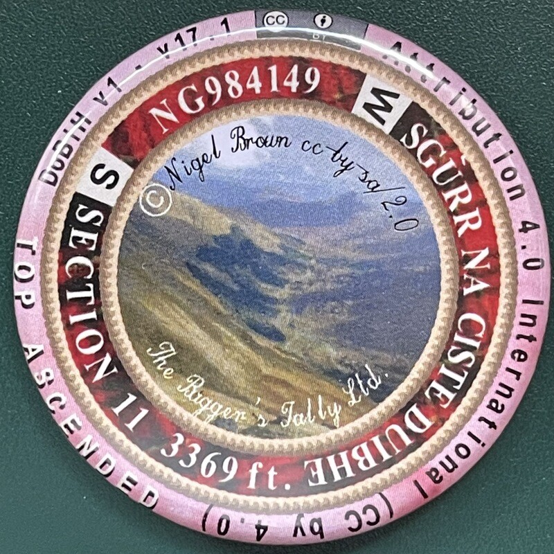 Sgurr na Ciste Duibhe Section 11 (with top)