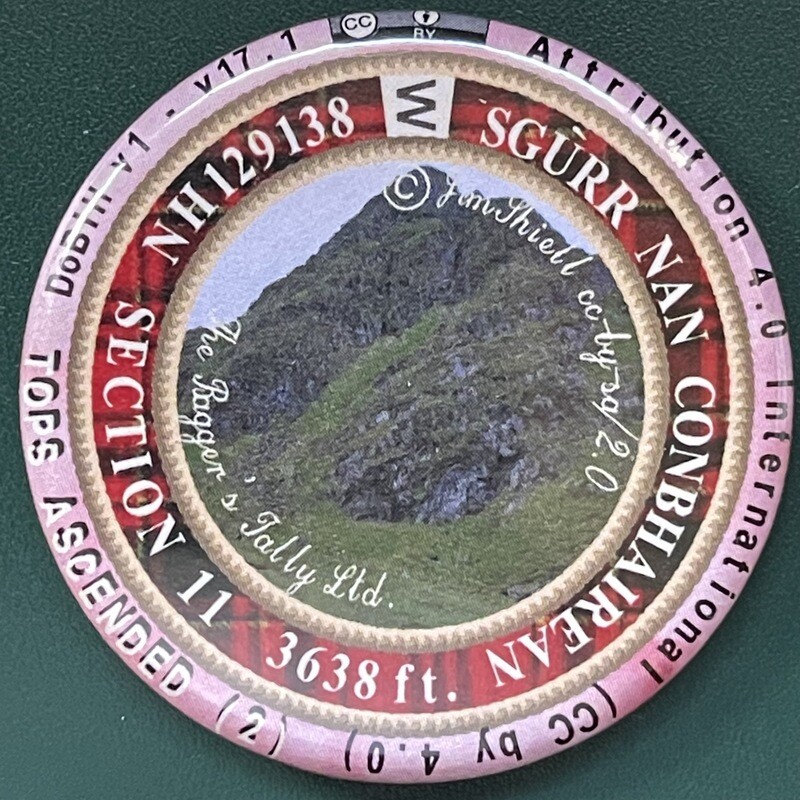 Sgurr nan Conbhairean Section 11 (with tops)