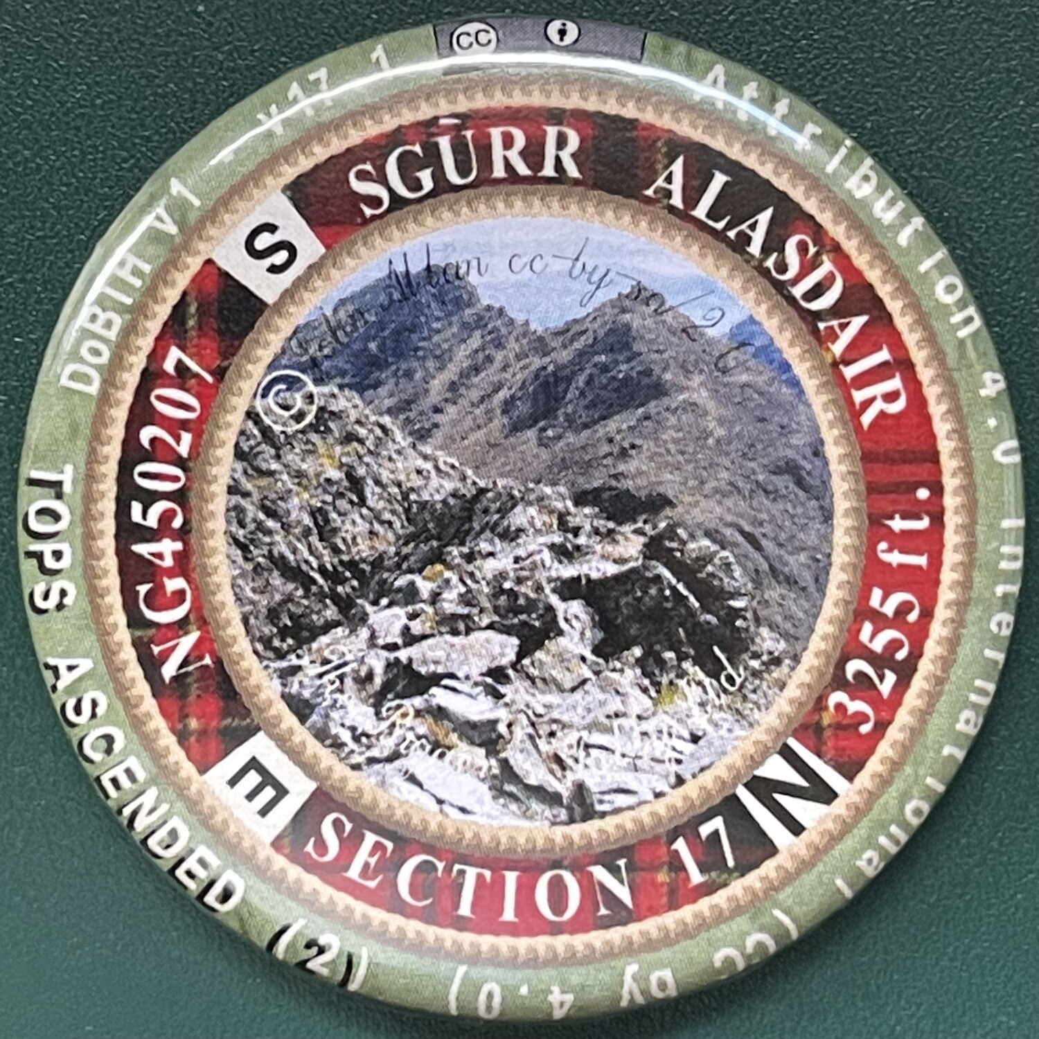 Sgurr Alasdair Section 17 (with tops)