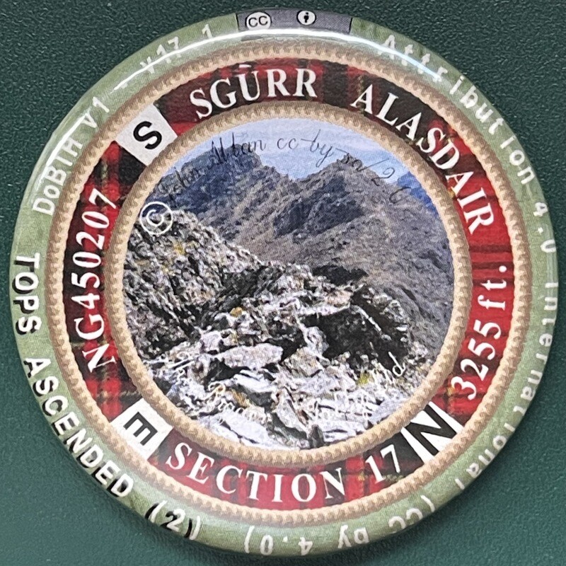 Sgurr Alasdair Section 17 (with tops)