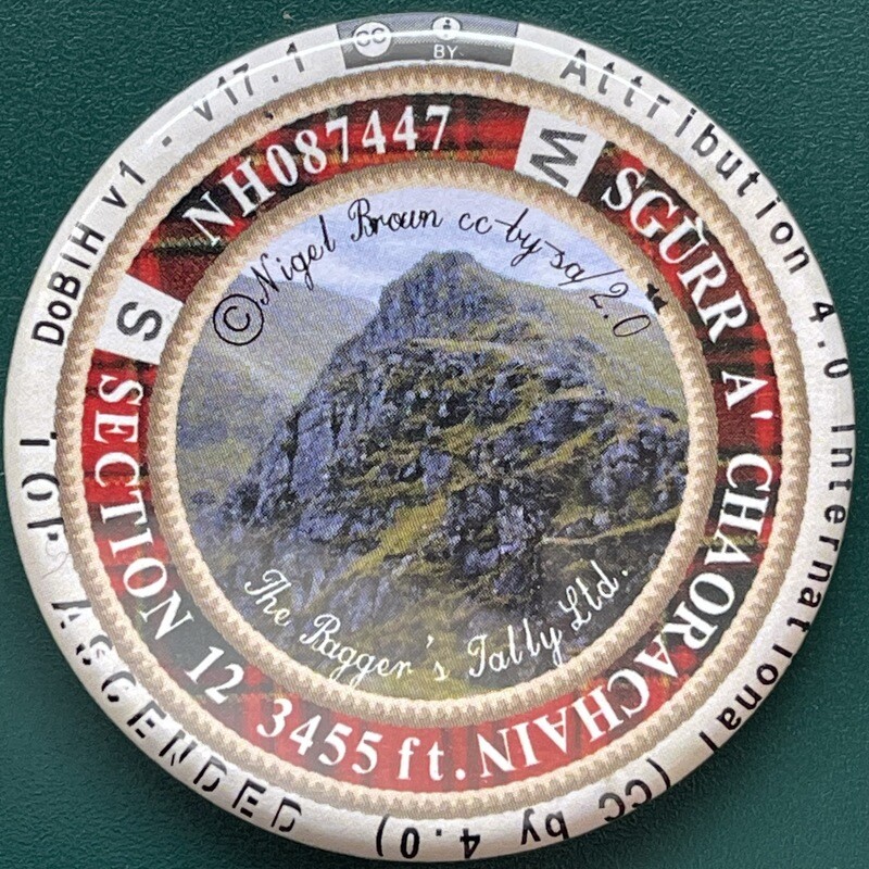 Sgurr a' Chaorachain Section 12 (with top)