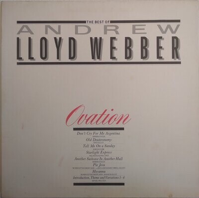 Andrew Lloyd Webber – Ovation - The Best Of (1985)