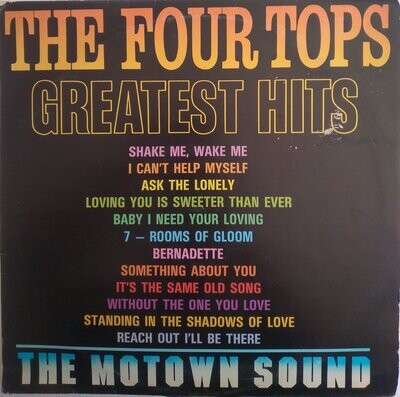 The Four Tops ‎– Greatest Hits (1979)