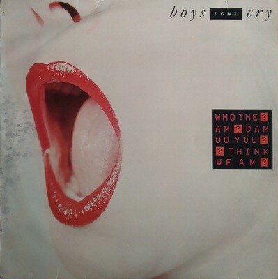 Boys Don't Cry ‎– Who The Am Dam Do You Think We Am