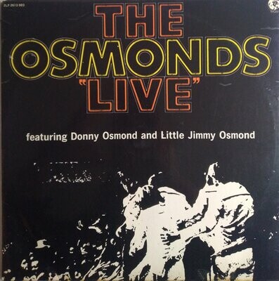 The Osmonds ‎– Live (1972)2 xLP