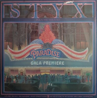 Styx - Paradise Theatre (Hologram Etched Vinyl) 1981