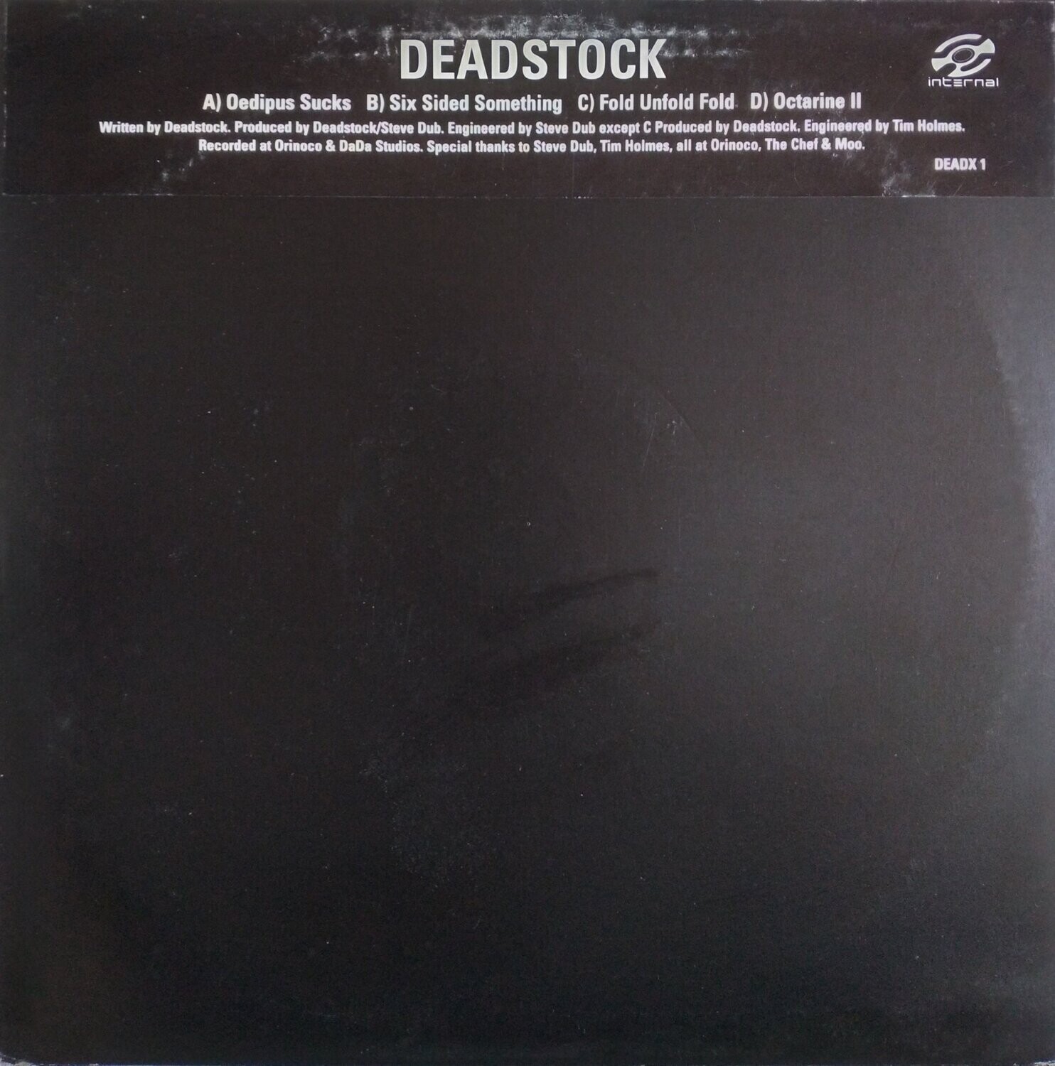 Deadstock ‎– Oedipus Sucks 10" (2xLP) [1996]
